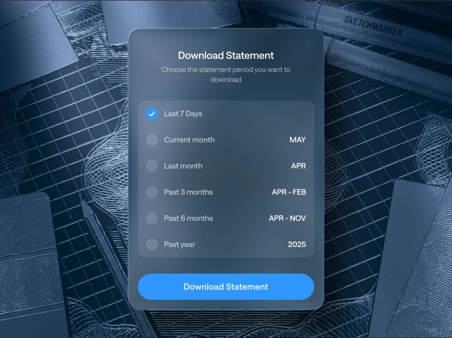 Downloadable statements