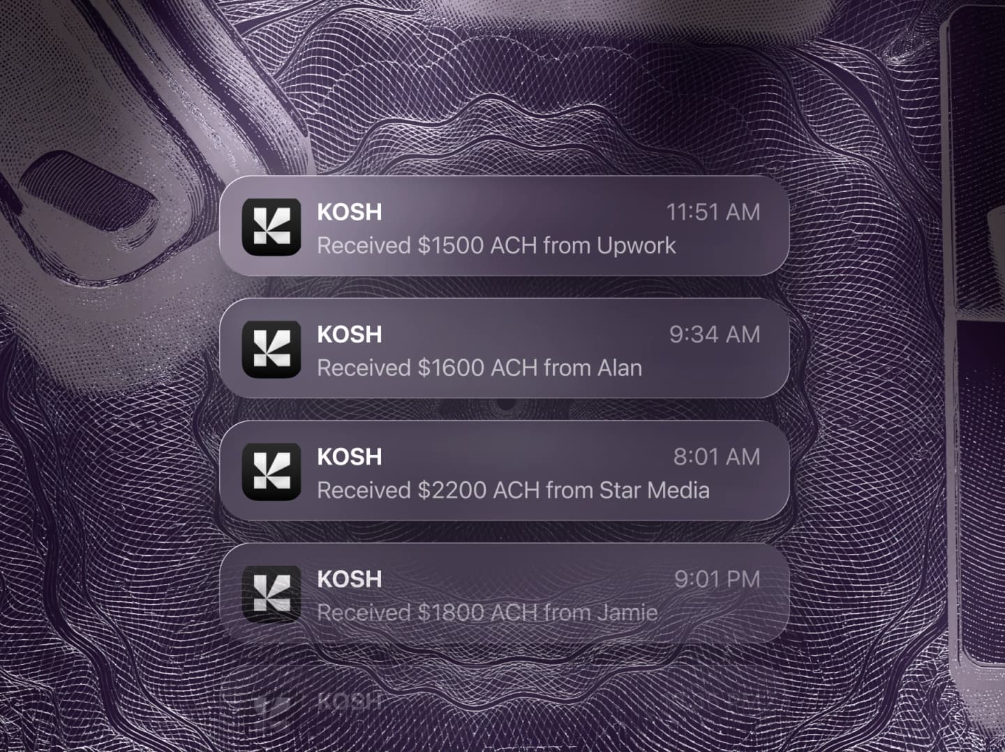 Instant notifications