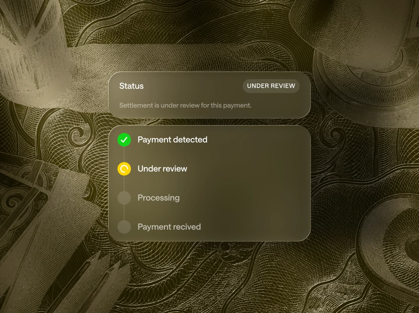 Payment tracking