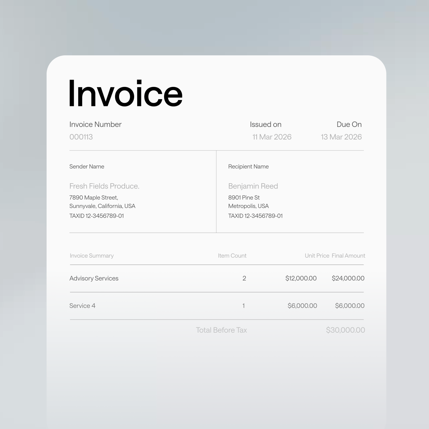 Invoicing & Payment Links