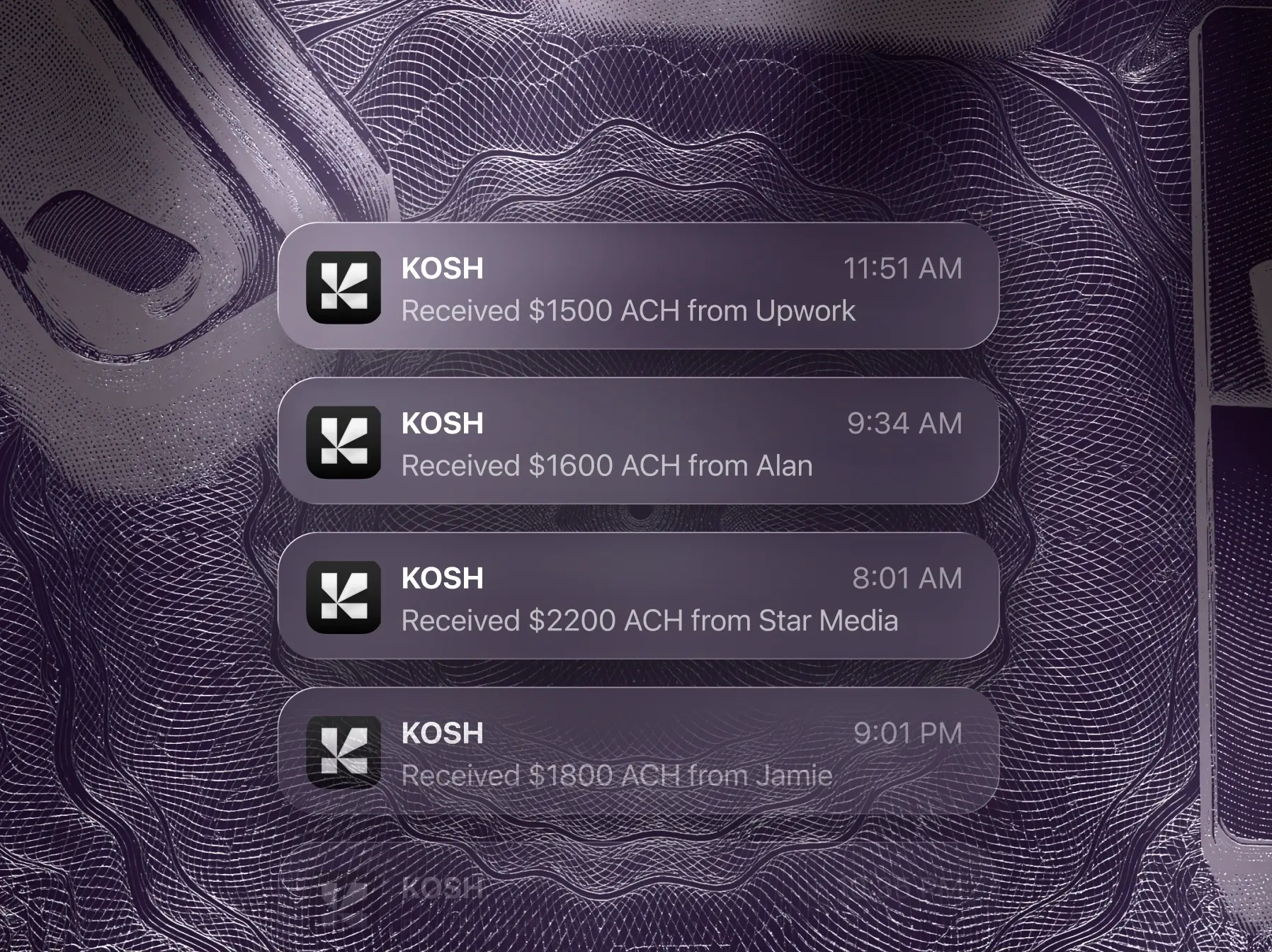Instant notifications
