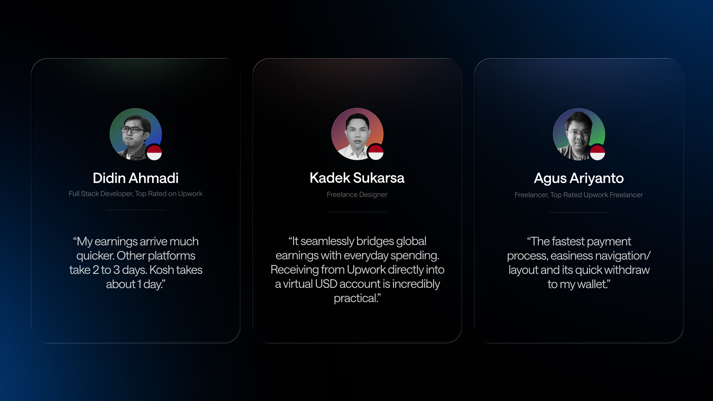What early KOSH users are saying